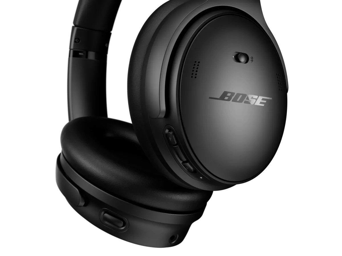 Kufje Bose QuietComfort Bluetooth, 24 orë bateri, Noise Cancelling, të zeza