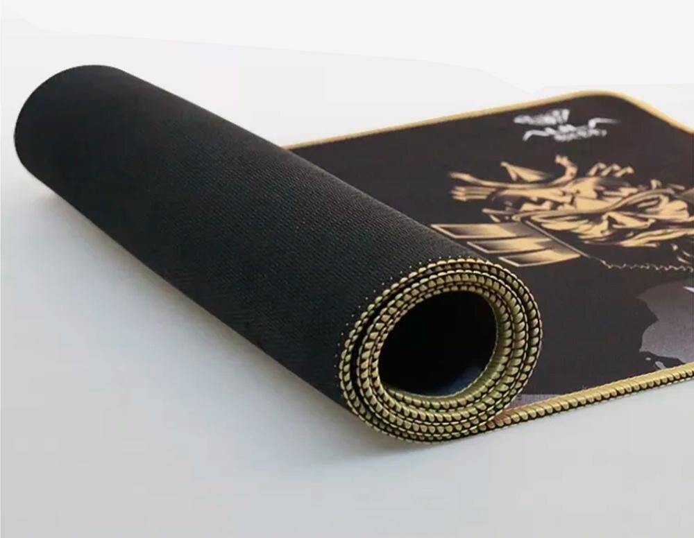 Mousepad AULA MP-WFFM, sipërfaqe Speed, i zi