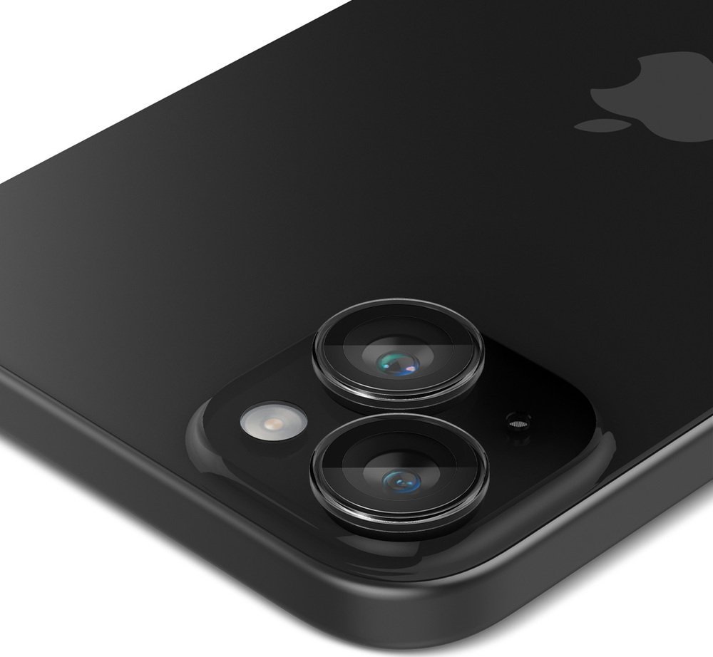 Mbrojtës kamere Spigen Glass tR EZ Fit Optik Pro, 2 copë, crystal clear, për iPhone 15 15 Plus 14 14 Plus