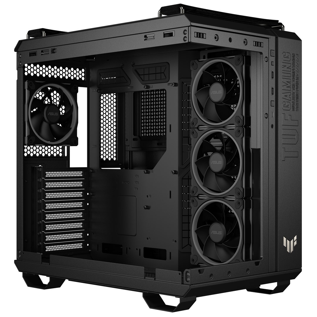 Kasë gaming ASUS TUF Gaming GT502 Horizon, mid tower, ARGB, e zezë