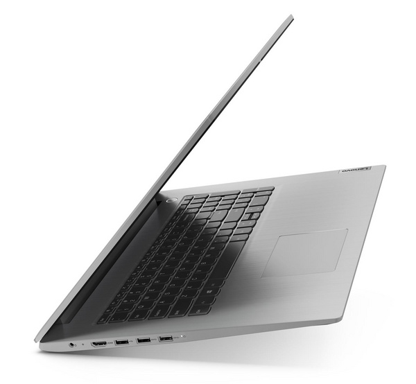 Laptop Lenovo IdeaPad 3, 17.3", Intel Core i3, 8GB RAM, 512GB SSD, Intel UHD Graphics, gri / platin