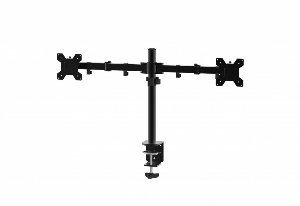 Stativ për dy monitorë Serioux MM1903A, 10" 27", i zi
