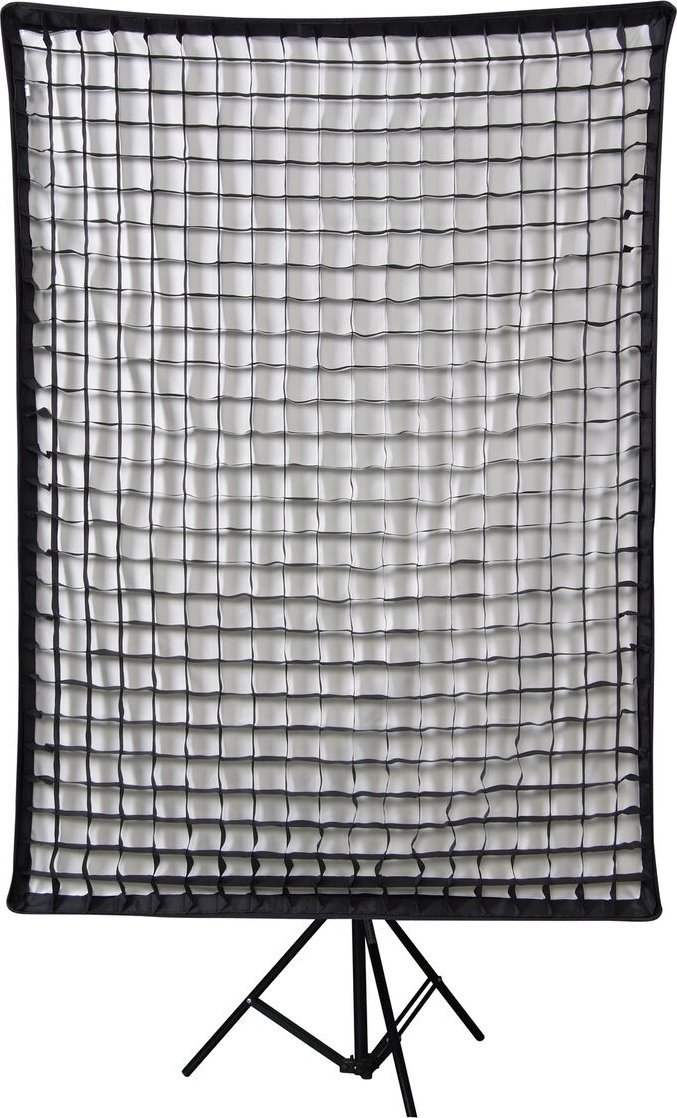 Softbox Aurora LBDR 1218S, 120 x 180 cm, drejtkëndor, argjendi