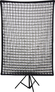Софтбокс Аурора LBDR 1218S, 120 x 180 cm, правоаголен, сребрен