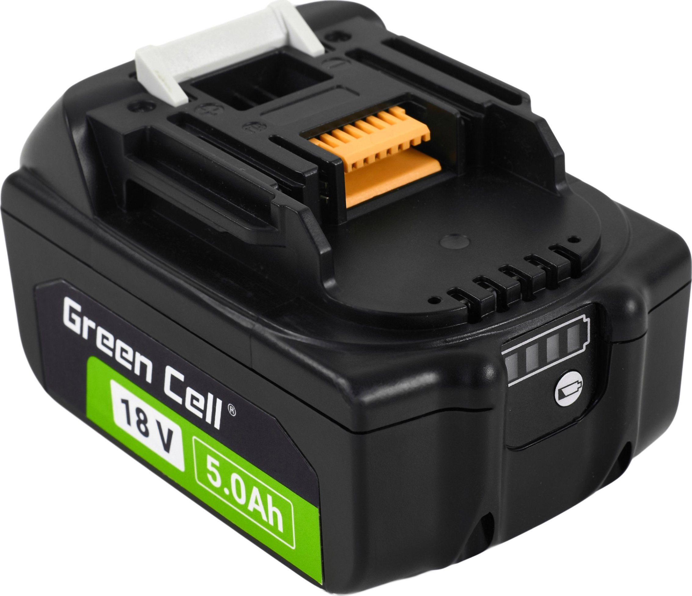 Bateri për vegla Green Cell BL1850 GC-PTMA18V5, 18V, 5Ah Li Ion, e zezë