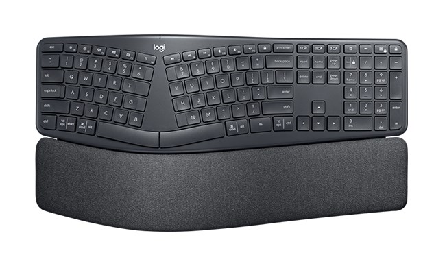 Tastierë Logitech Ergo K860, Wireless, i zi