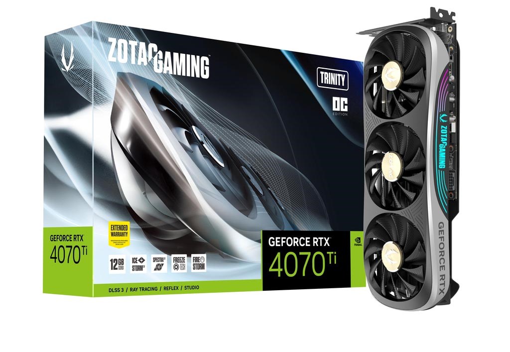 Kartelë grafike Zotac Gaming GeForce RTX 4070 Ti Trinity OC