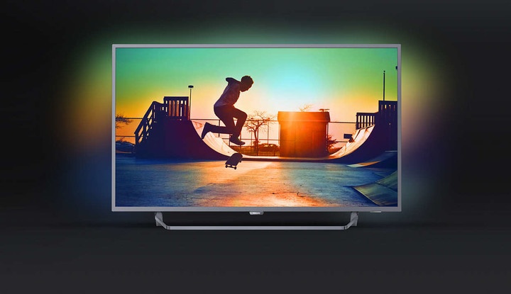 Televizor Philips 55PUS6272 - 55" (139cm), 4K UHD, i argjendtë