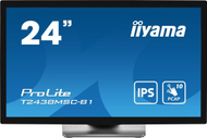 Монитор со допир iiyama ProLite T2438MSC-B1, 23.8", IPS, Full HD, црн