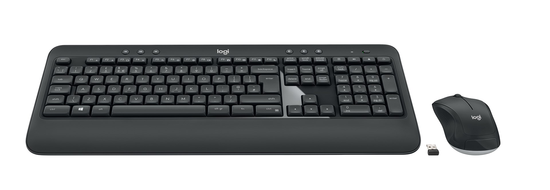 Set tastierë dhe maus Logitech MK540 Advanced, wireless, FR, i zezë