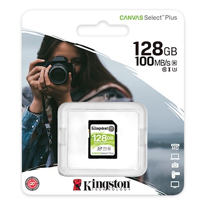 [OUTLET] Kartë e memories Kingston Canvas Select Plus, SDXC, 128 GB, Class 10