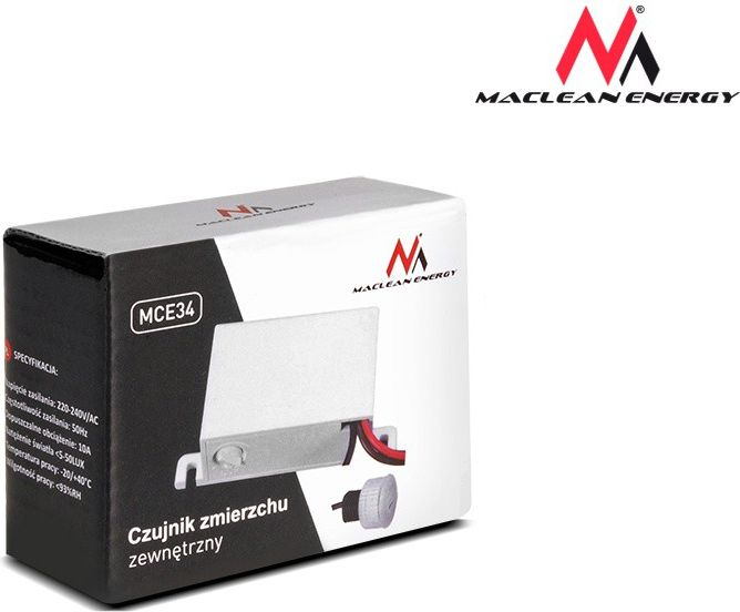 Senzor elektrik Maclean Twilight MCE34, LED, 220-240V/AC 50Hz, 10A