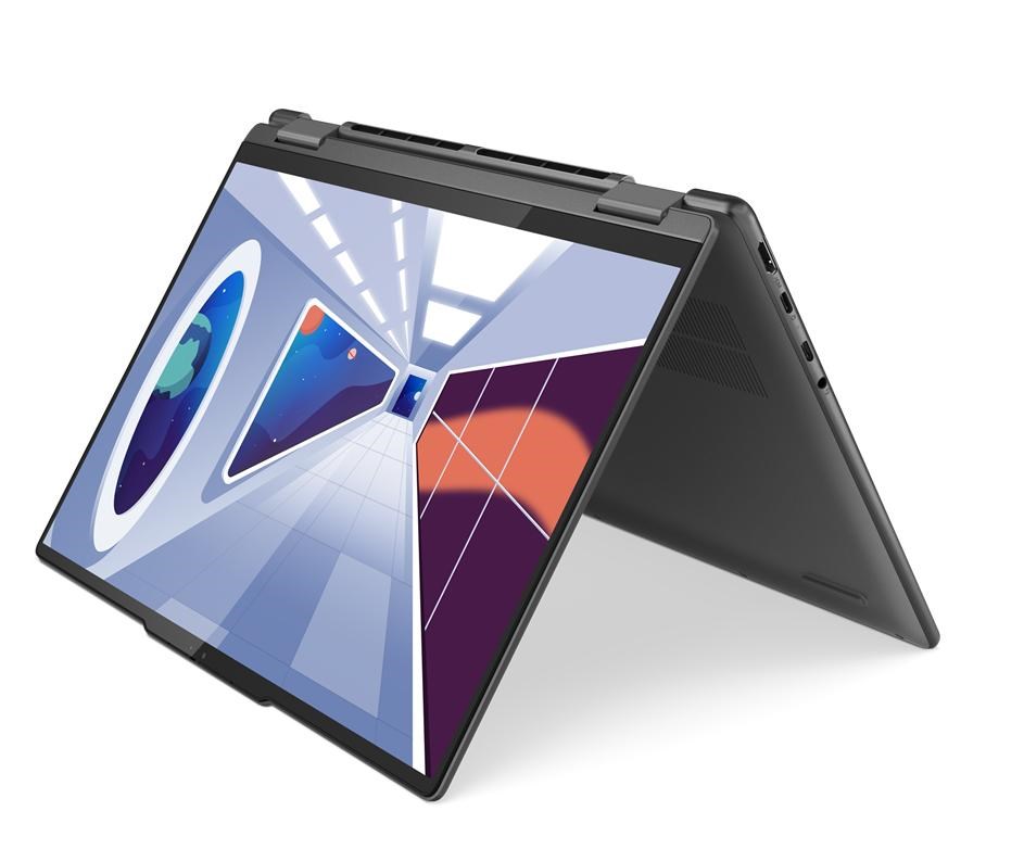 Laptop Lenovo Yoga 7, 14", AMD Ryzen 5 7535U, 16 GB RAM, 512 GB SSD, i hirtë