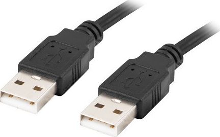 Kabllo Lanberg USB-A - USB-A, 1.8 m, e zezë