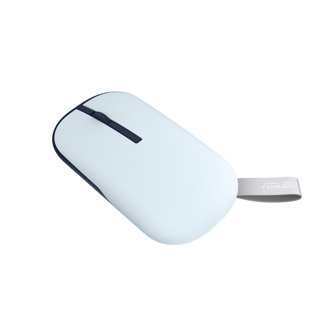 Maus ASUS MD100 Wireless, 1600 DPI, RF 2.4GHz + Bluetooth, rozë