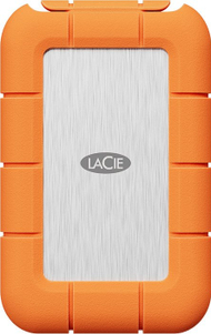 Hard disk i jashtëm LaCie STND1000400, 1TB, USB Type C 3.2 Gen 1, gri portokalli