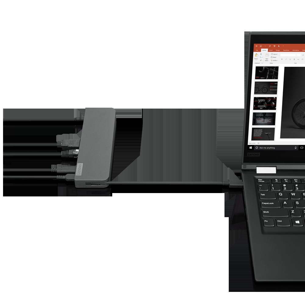 Docking station Lenovo Mini Dock USB C 40AU0065EU, 4K, RJ45, i zi