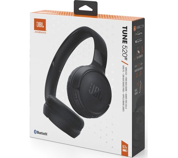 Kufje JBL T 520 BT, wireless, të zeza