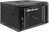 Kabinet muri Qoltec 19" 6U, metalik, gri