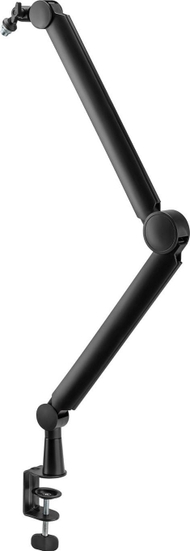 Mbajtëse mikrofoni Maclean NanoRS RS421, krah tavoline, deri 1kg, e zezë