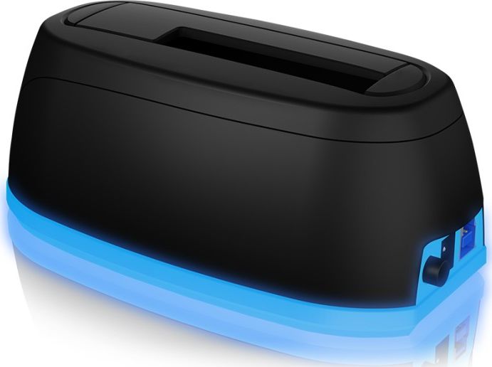 Stacion docking Icy Box IB-1124L-C3, 2.5"/3.5" SATA, USB-C 3.2 Gen 1, i zi