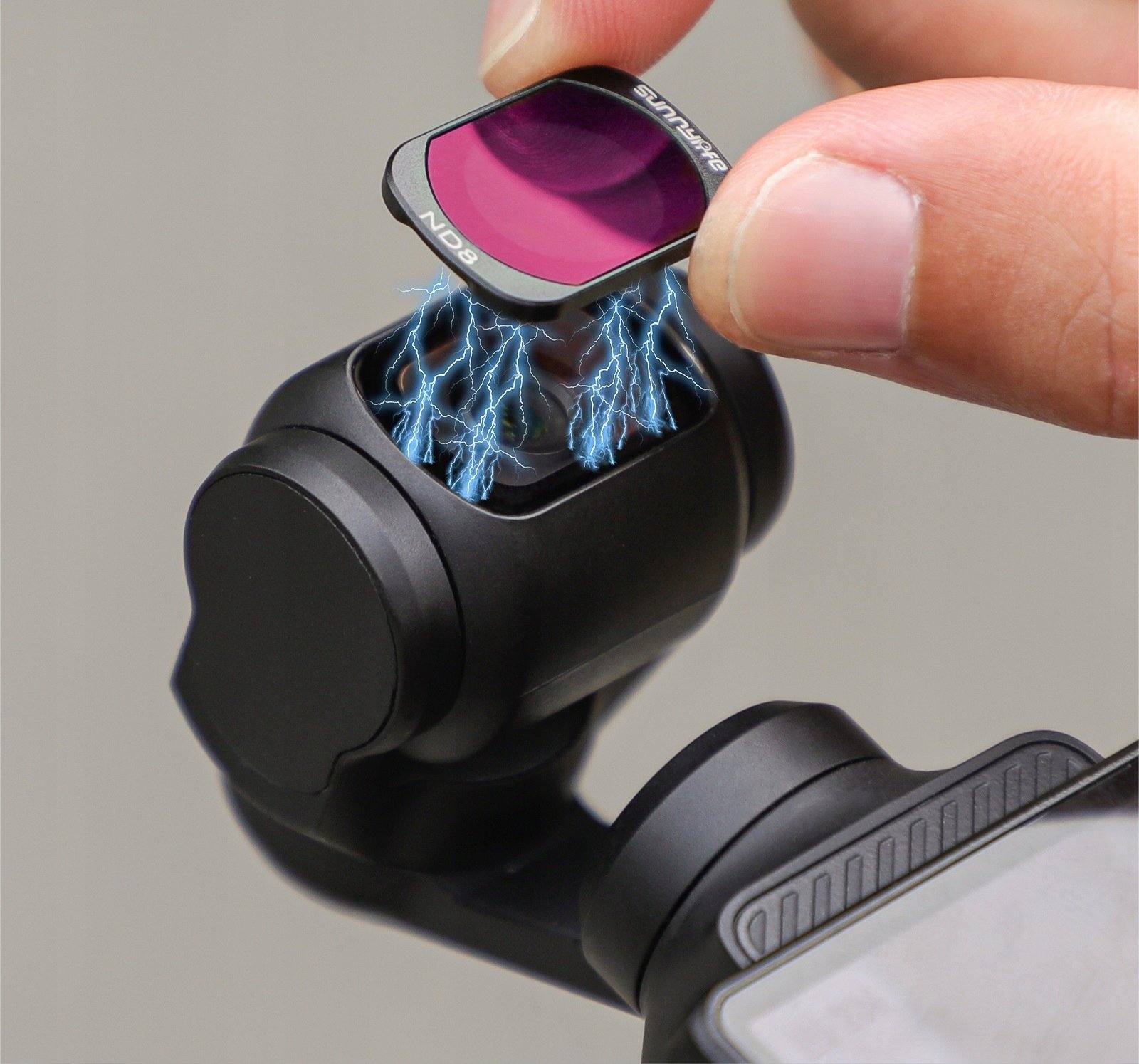 Filtër UV Sunnylife MC, për DJI Osmo Pocket 3, transparent