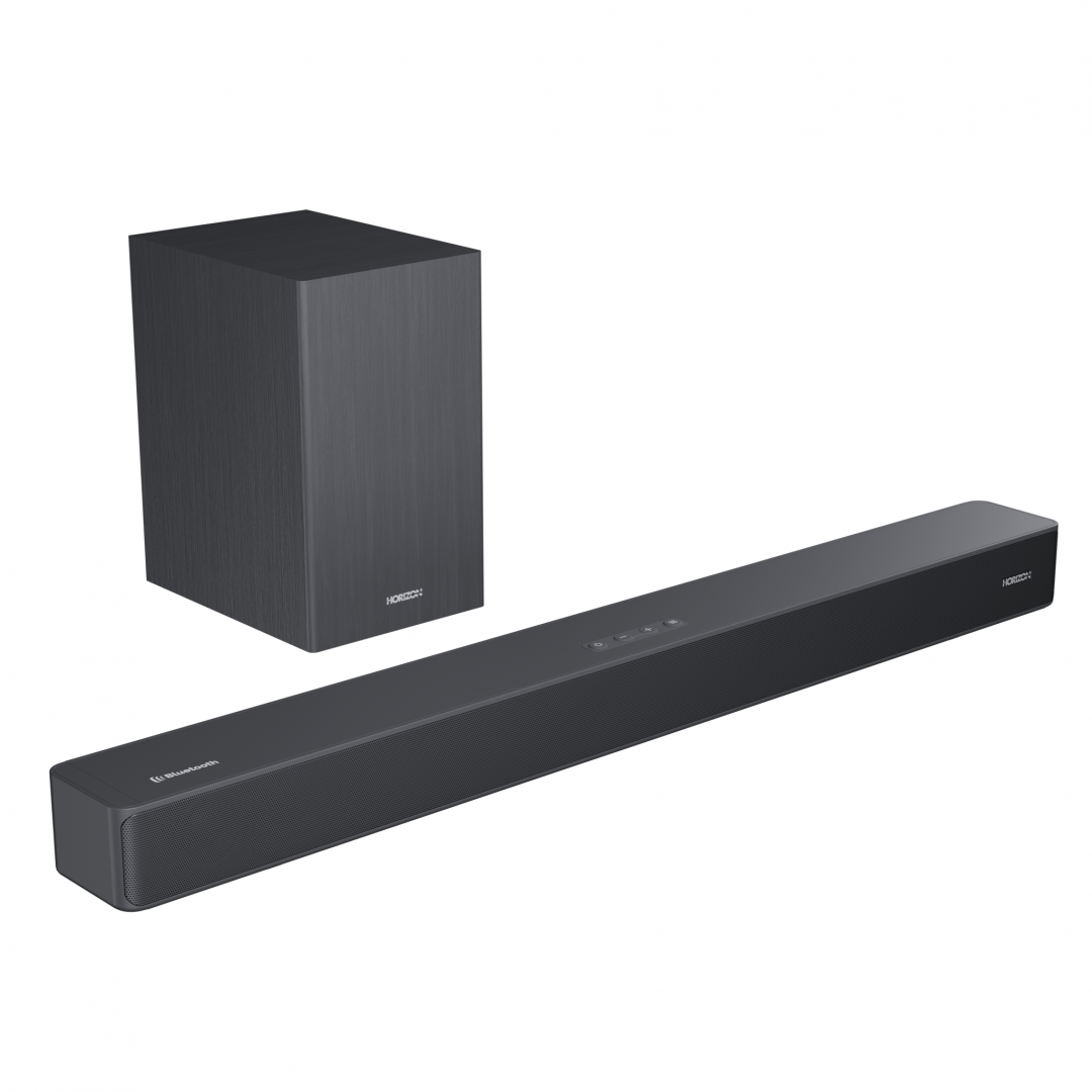 Soundbar Horizon HAV-S2630W, 110W, 2.1, gri titanium e errët