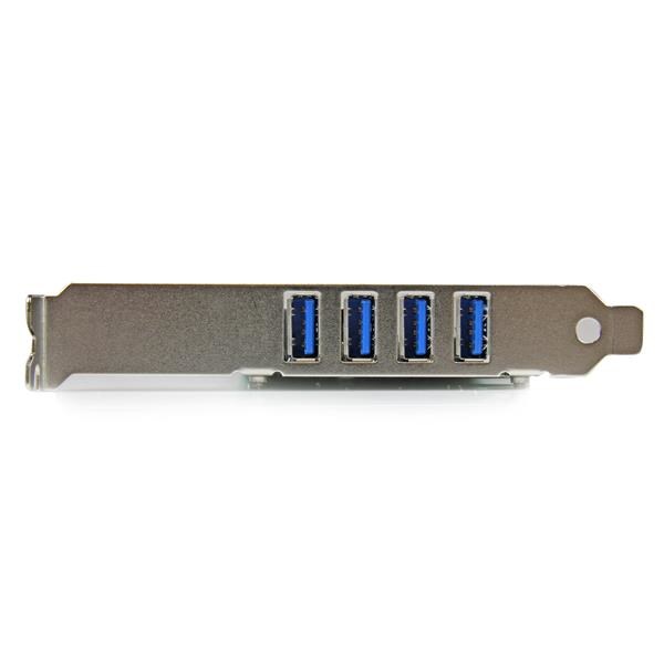 Kartë kontrolluesi StarTech PEXUSB3S4V, 4 porta USB 3.0 PCIe, i zi