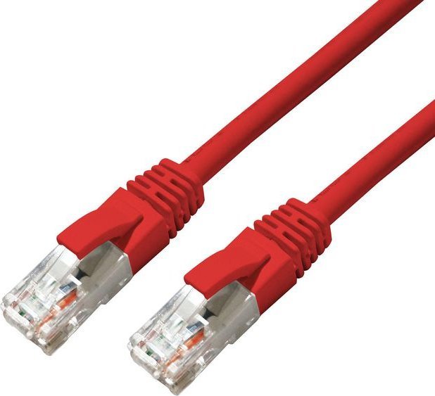 Мрежен кабел MicroConnect CAT6A UTP, 10m, LSZH, црвен