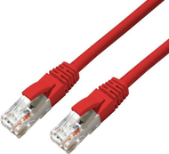 Kabllo rrjeti MicroConnect CAT6A UTP, 10m, LSZH, e kuqe