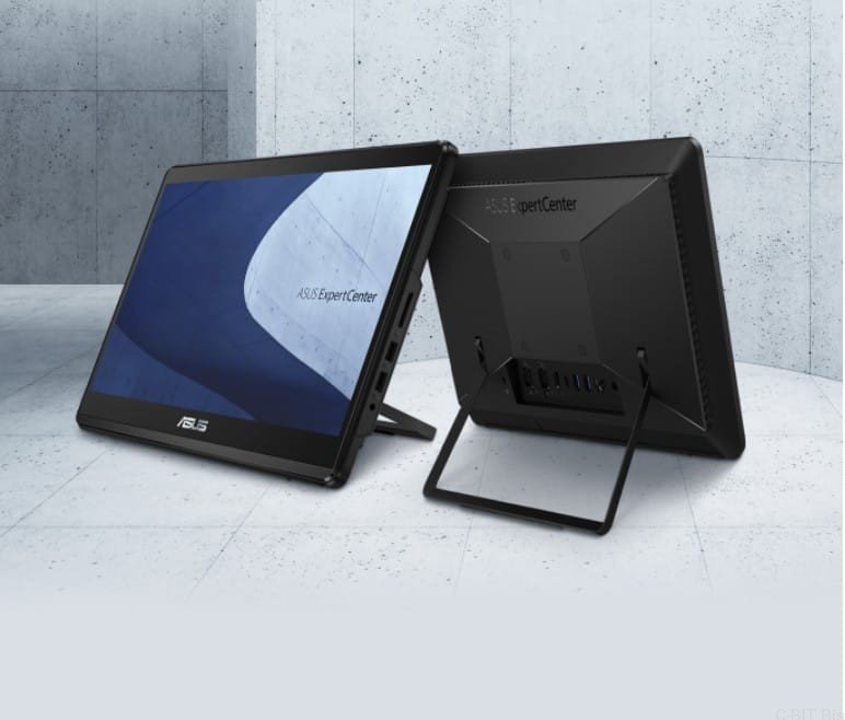 Kompjuter All in One Asus ExpertCenter E1 E1600WKAT, 15.6" Full HD Touch, Celeron N4500, 8GB RAM 256GB SSD, i zi