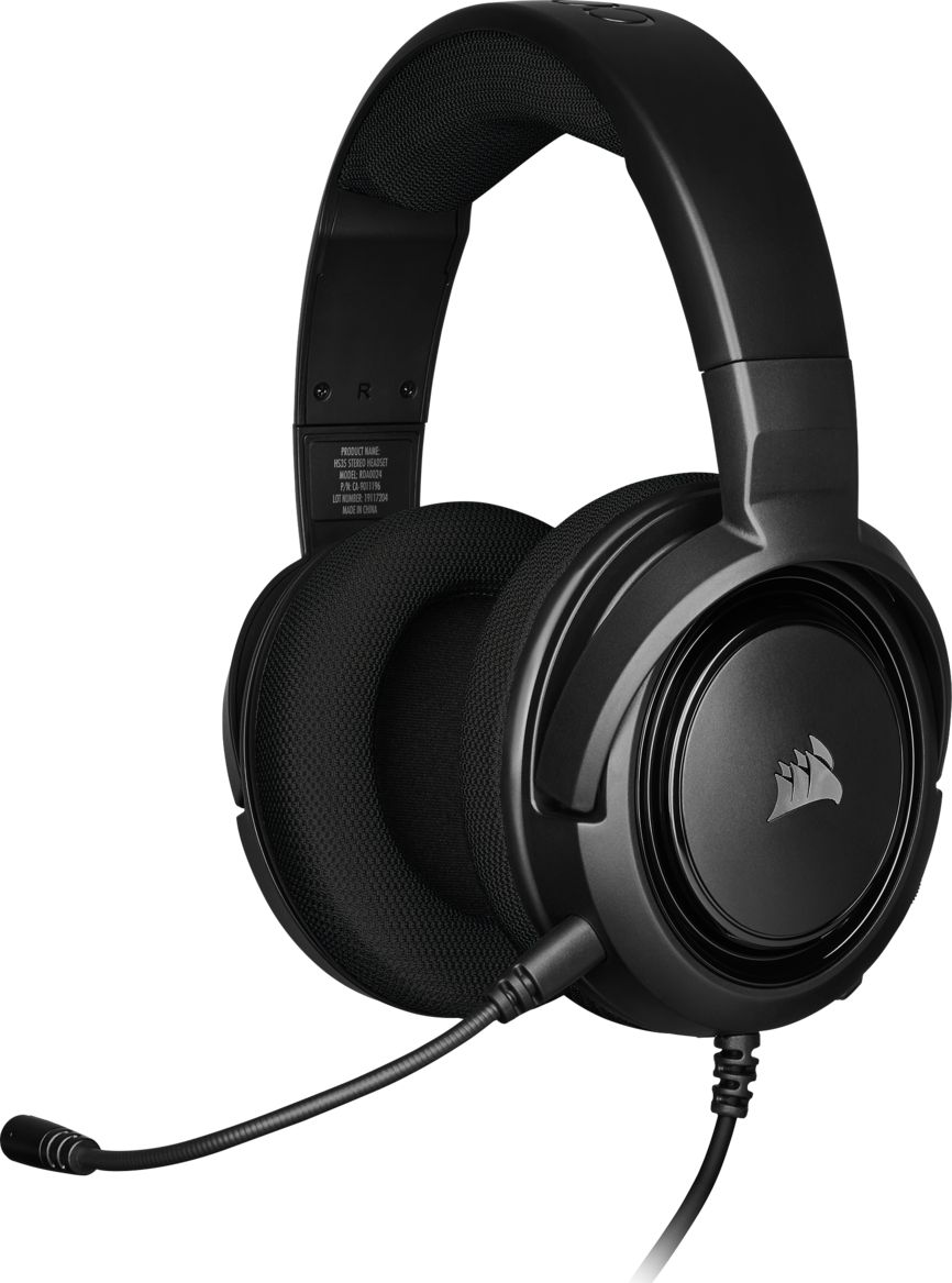 Kufjet Stereo Corsair HS35 (CA-9011195-EU), me mikrofon, të zeza