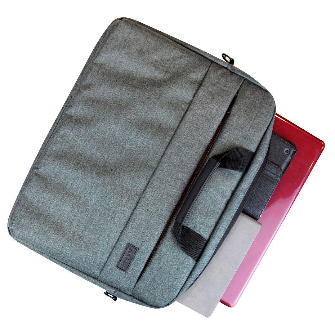 Çantë dore për laptop Addison 307015, 15.6", e hirtë