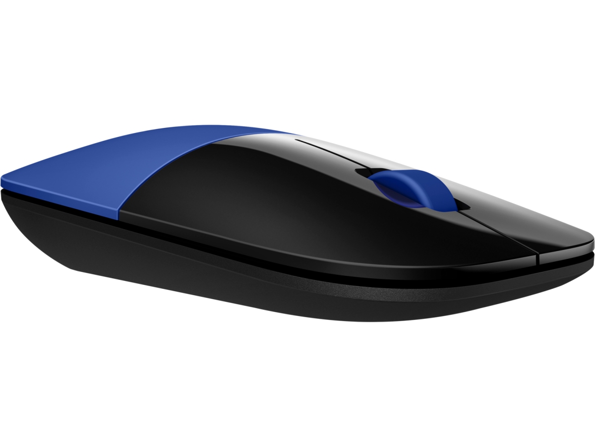 Maus wireless HP Z3700, 1200 dpi, 2.4 GHz, blu