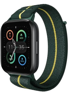 Ora smartwatch Motorola Moto Watch Fit, 1.9" OLED, GPS, gri e gjelbër