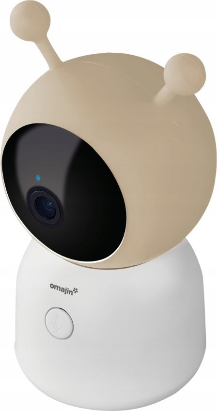 Kamerë bebesh OMAJIN by Netatmo Smart Baby Monitor, 2K HD, night vision, e bardhë