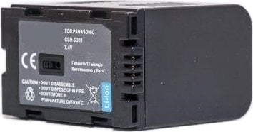 Bateri kamerash Extra Digital Panasonic D320 D28S DV00DV1094, zëvendësuese, e zezë