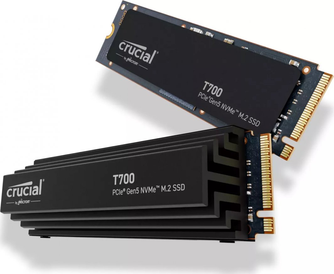 Disk SSD Crucial T700, 2TB, M.2 2280 PCI-E x4 Gen5 NVMe 2.0