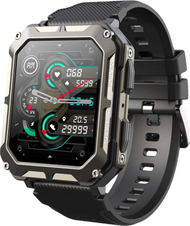 Ora inteligjente Rubicon RNCF27, ekran me prekje, Bluetooth, e zezë