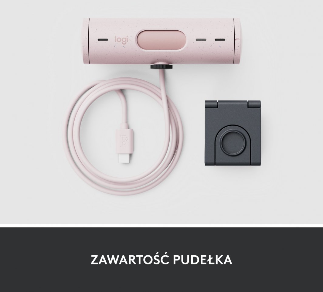 Ueb kamerë Logitech Brio 500 (960-001421), rozë