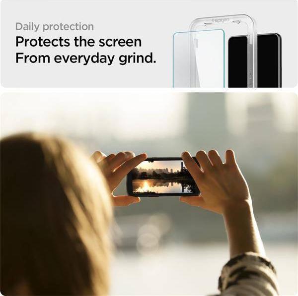 Xham mbrojtës Spigen Glas.TR AlignMaster, për Samsung Galaxy A53 5G, 2 copë, transparent