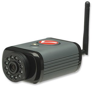 Kamerë rrjeti Intellinet NFC30 IRWG, 640 x 480, wireless, e zezë gri