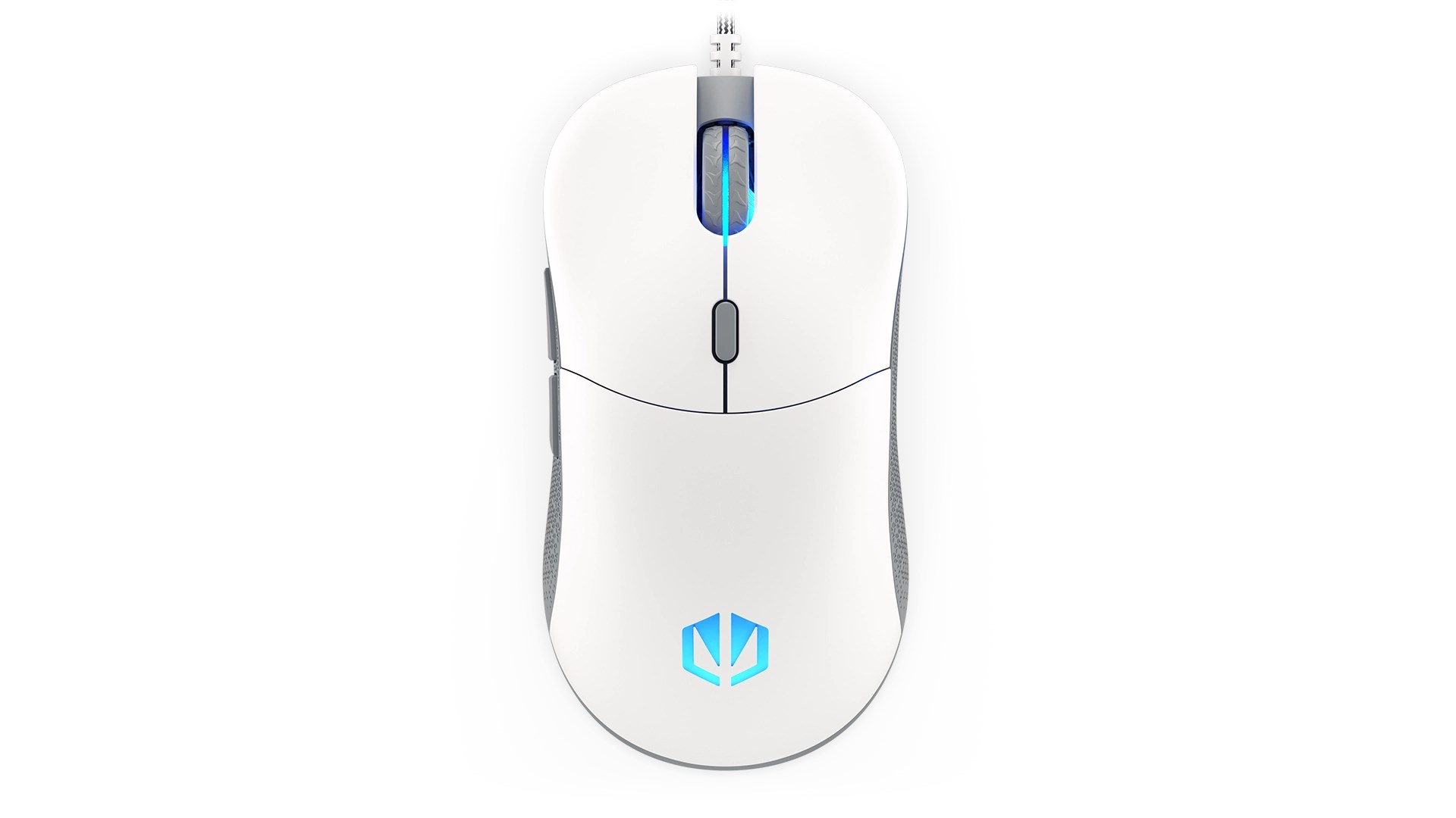 Maus Endorfy GEM Plus, Gaming, USB Type-C, i bardhë