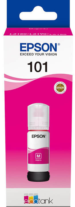Ngjyrë për printer Epson C13T03V34A, EcoTank 101, magenta