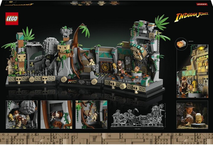 Set LEGO® Indiana Jones™ 77015 Temple of the Golden Idol