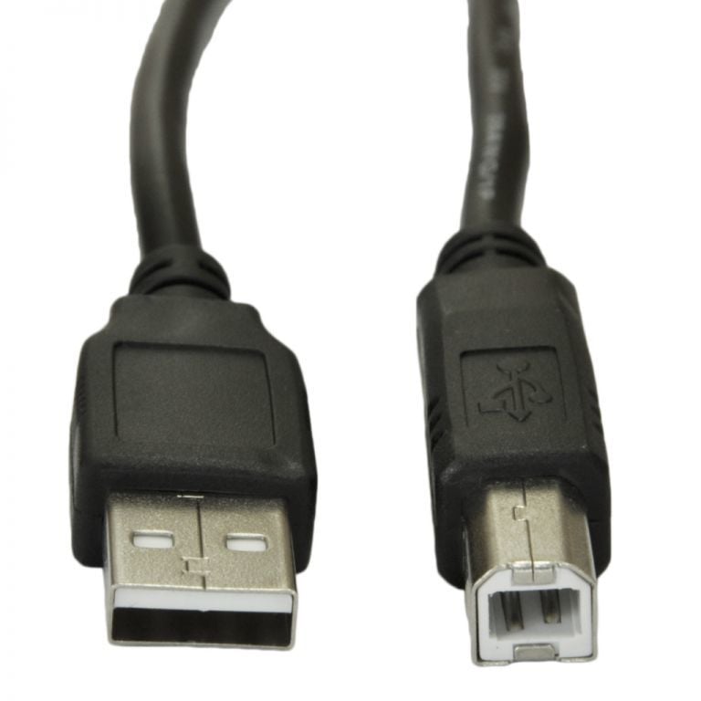 Kabllo USB Akyga AK-USB-12, USB A në USB B, 3.0 m, i zi