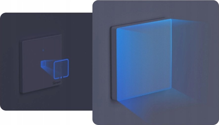 Çelës i zgjuar Sonoff TX Ultimate T52C86, 2 kanale, i bardhë