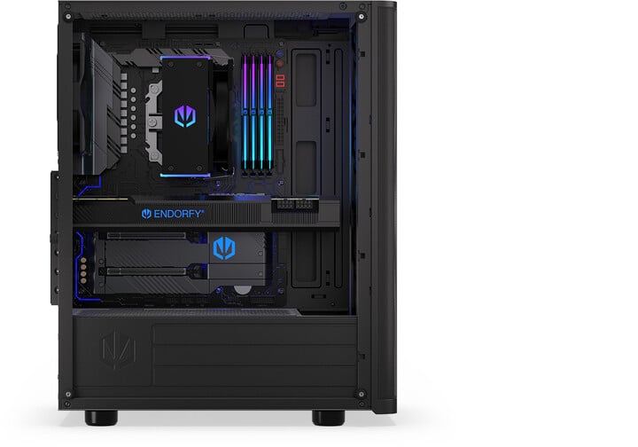 Kasë Endorfy Ventum 200 Air, TG, e zezë