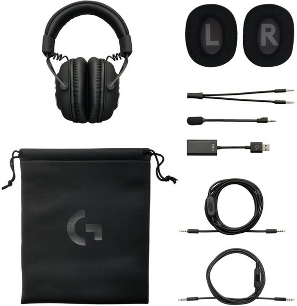 [OUTLET] Kufje Logitech G Pro X/ të zeza