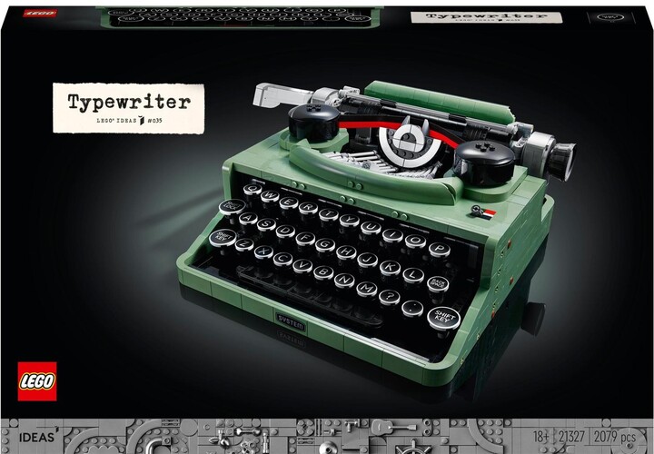 Set lodër LEGO® Ideas 21327 Typewriter, 2,079 pjesë